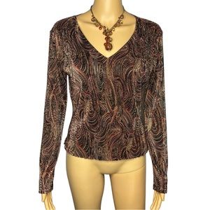 Girly Girl Swirly Paychadellic Gypsy Top
